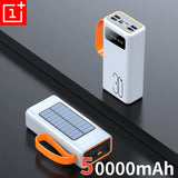 ONEPLUS 200,000mAh Solar Power Bank – Built-in Cables, LED Light, Fast Charging, High-Capacity External Battery thumbnail 11