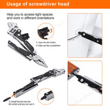 NexTool W4 11-in-1 Multi-Tool – Adjustable Wrench, Pliers, Knife & Saw | Compact Survival Hand Tool thumbnail 9
