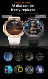 LIGE 2025 GPS Smartwatch for Men – Outdoor Sport Watch with AI Assistant, Compass, Altimeter, Barometer, and 3ATM Waterproof Protection thumbnail 13