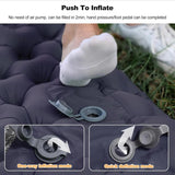 Double Camping Air Mattress with Built-In Pillows – Ultralight Inflatable Sleeping Pad for 2 – Waterproof, Compact & Durable thumbnail 9