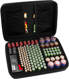 Battery Organizer Case with Tester – Large Capacity Storage Holder for Home & Garage thumbnail 7