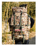 130L Waterproof Hiking Backpack – Heavy-Duty Outdoor Rucksack with Reflective Safety Strips & Molle System thumbnail 24