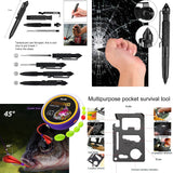 Professional Survival First Aid Kit – 24-in-1 Emergency Gear with Molle Bag | Camping, Hiking, Outdoor Rescue IFAK thumbnail 3