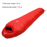BLACKSNOW White Goose Down Mummy Sleeping Bag – Ultra-Warm, Lightweight, Winter-Ready (4 Thickness Options) thumbnail 25