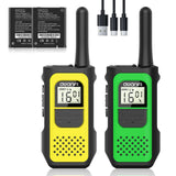 AWANFI Rechargeable Walkie Talkies (2/3/4-Pack) – Long Range 2-Way Radios with 16 Channels, VOX, USB-C Charging – Ideal for Kids & Adults, Outdoor Camping & Hiking thumbnail 20