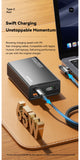 Essager 20000mAh 65W PD Power Bank – Fast Charging Portable Battery with Built-in Cables & LED Lamp thumbnail 13