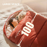 BISINNA 3-Season Large Camping Sleeping Bag – Lightweight, Expanded Design for Adults (Multiple Weights) thumbnail 3