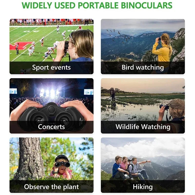 20x50 Professional Military-Grade Binoculars – Long Range, Waterproof, BAK4 Prism, Low Light Vision
