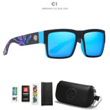 KDEAM All-Black Polarized Sunglasses – Unisex Square Frame | UV400 Protection for Fishing, Driving & Outdoor Adventure thumbnail 37