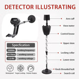 MD4030 Professional Underground Metal Detector – High-Accuracy Gold & Treasure Detection Tool thumbnail 2