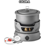 Camping Cookware Portable Stove Outdoor Cooking Set – Complete Kit for Backpacking, Hiking, Picnic & BBQ thumbnail 2